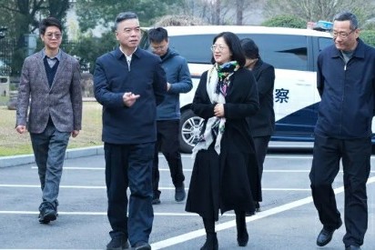 浙江省人民检察院党组书记、检察长林贻影到国家检察官学院浙江分院调研